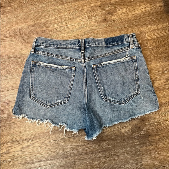 Abercrombie and Fitch Annie high rise denim cut off shorts - Picture 2 of 5